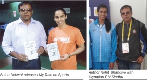 Saina Nehwal releases My Take on Sports